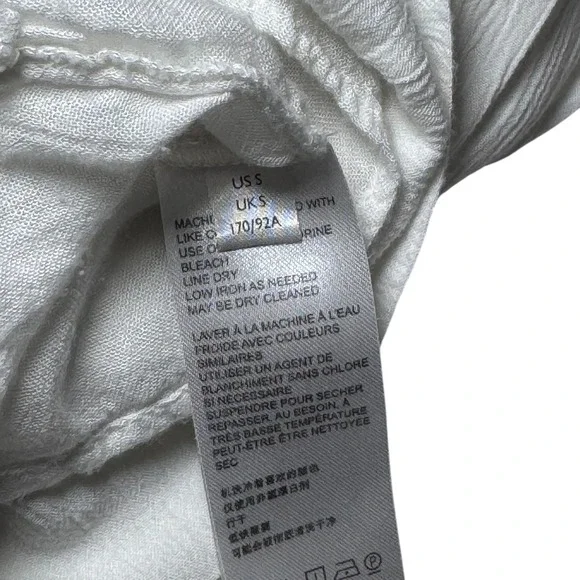 Free People Pasadena Embroidered Mini Dress Long Sleeve Romantic Small - Picture 10 of 12